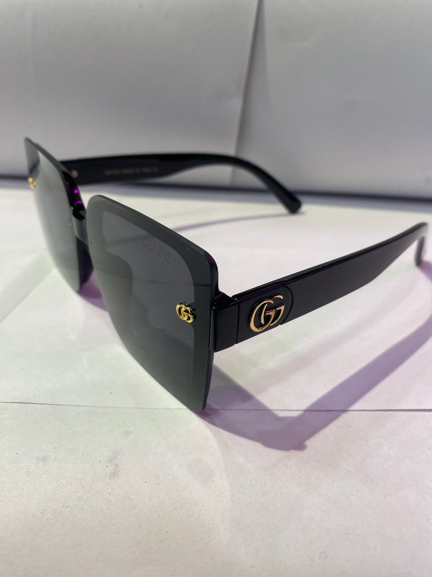 CUG Black Frame Black Shade Unisex Sunglass 2651 57 19 140