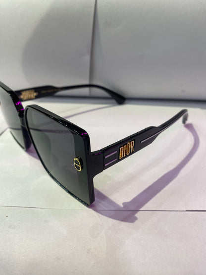 OID Black Frame Black Shade Unisex Sunglass 2655 56 17 141