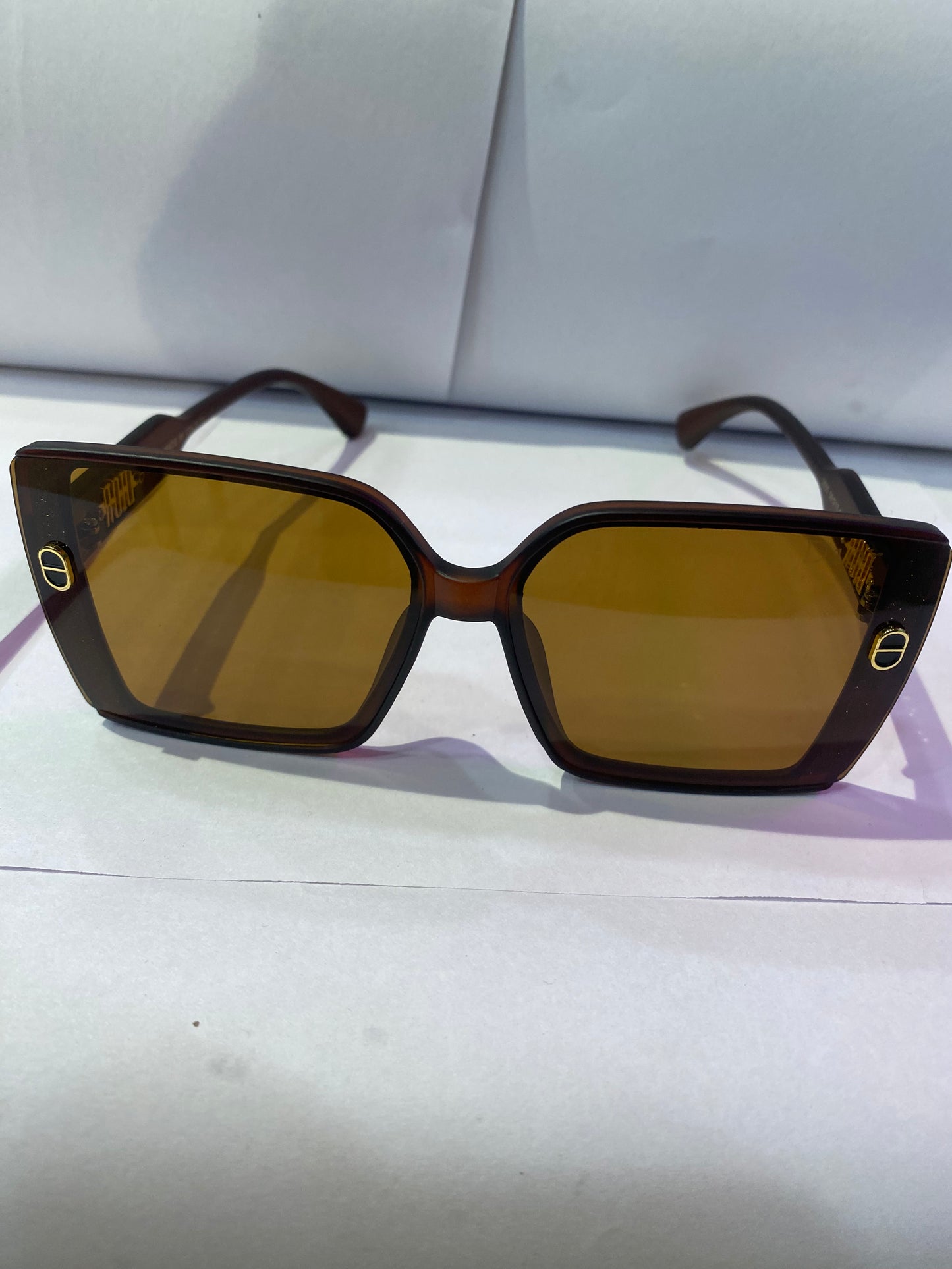 OID Brown Frame Brown Shade Unisex Sunglass 2655 56 17 141