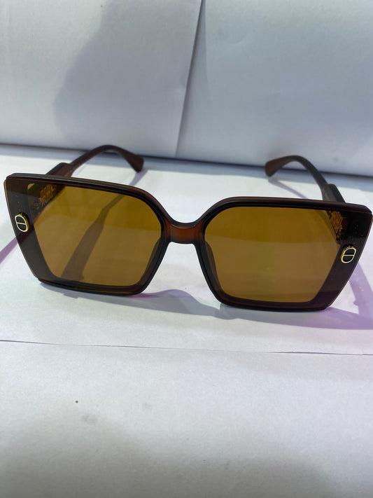 OID Brown Frame Brown Shade Unisex Sunglass 2655 56 17 141