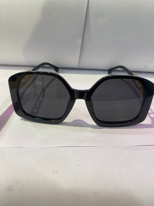 VER Black Copper Frame Black Shade Unisex Sunglasses FOL036V 51 18 145