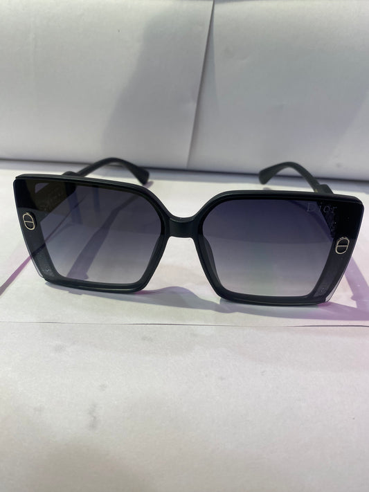 OID Matte Black Frame Black Shade Unisex Sunglass 2655 56 17 141