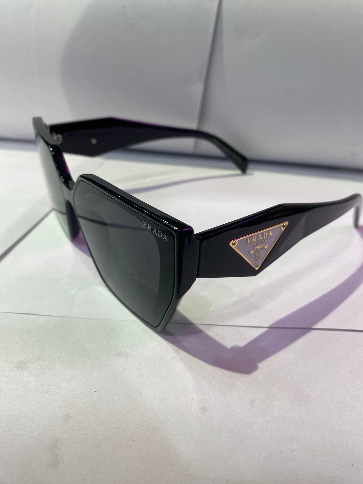 ARP Black Frame Black Shade Unisex Sunglass PR18W 53 21-145