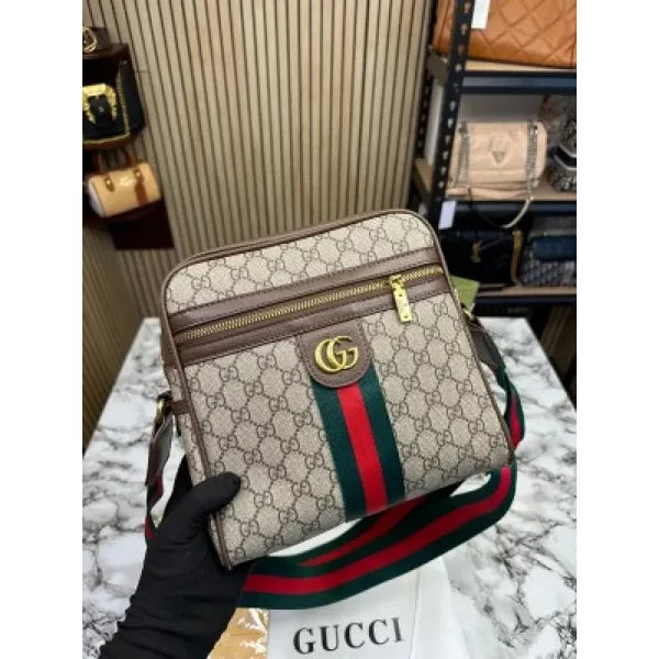CUG GUC GG Apricot Unisex Sling Bag 6105