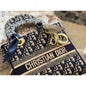 Oid Blue White Colour Embroidery Work Ladies Mini Tote Bag Style & Sling Bag 78806