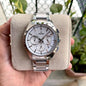 DAR RAD Silver Chain White Dial Men Watch 988301
