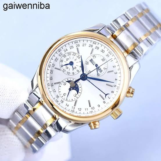 NOL Silver Copper Chain White Dial Premium Quality Men Watch 180843