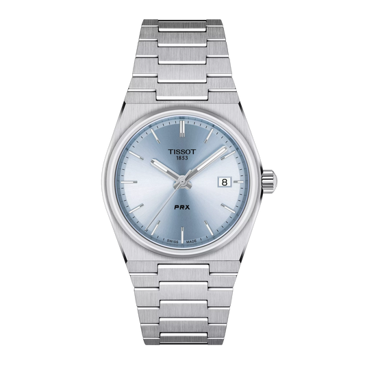 SIT Silver Chain Sky Blue Dial Premium Quality Men Watch 901609