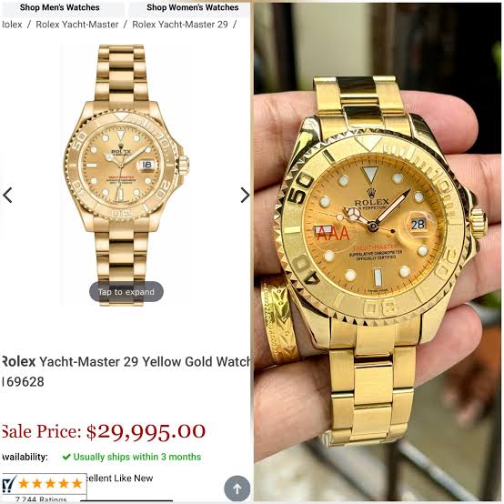 LOR Gold Chain Gold Dial Automatic Premium Quality Men’s Watch 988388