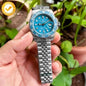 LOR Silver Chain Sky Dial Automatic Japanese Machinery Premium Quality Men’s Watch 988399