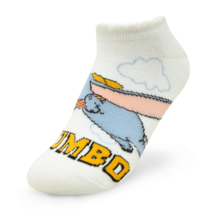 BALENZIA X DISNEY DUMBO ANKLE SOCKS FOR WOMEN| PACK OF 3