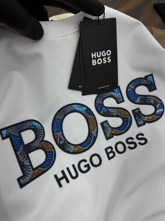 SOB imported white colour With Sob Logo Drop t-shirts 988729
