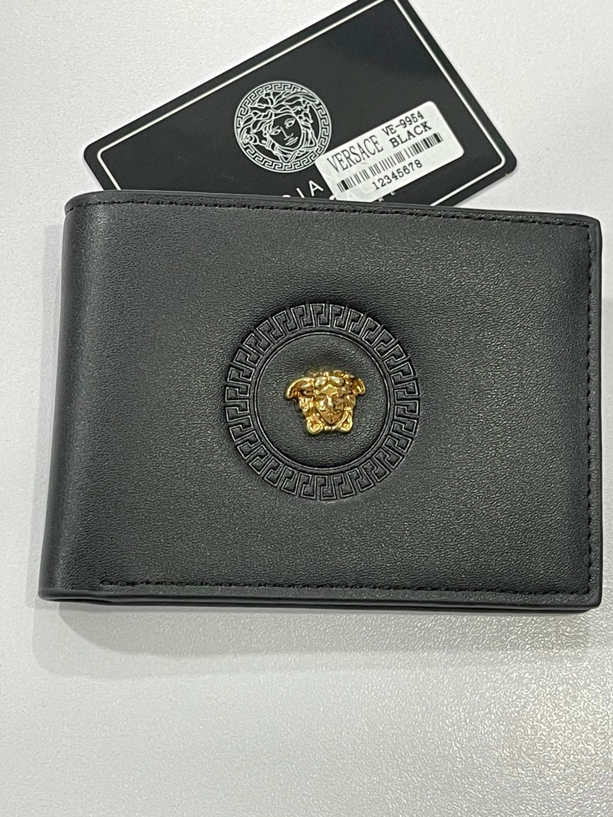 REV VER Black colour With Golden Logo Imported Men Wallet 988765
