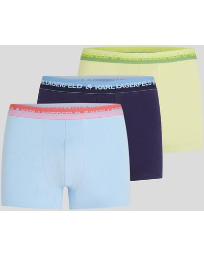 RAK KAR Blue Navy Lime Colour Men Cotton Trunk Pack Of 3 piece 987425