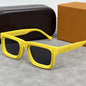 UOL VL Yellow Frame Black Shade Unisex Premium Quality Sunglass 7782 51 23-143