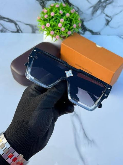 UOL VL Black Trancy Frame Black Shade Unisex Premium Quality Sunglass 6007 59 17-145