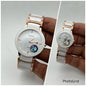 DAR RAD Copper White Chain White Dial Ladies watch 990091