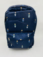 LOP POL Blue Colour Bear Print Unisex Backpack 987663