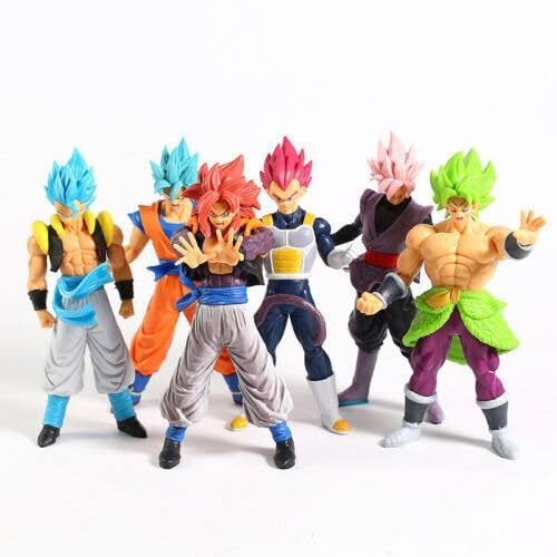 Dragon Ball Z Action Figure- Miniature Toy Figure (Doll) Special Edition for Car Dashboard, Decoration, Cake, Office Desk & Study Table 902011