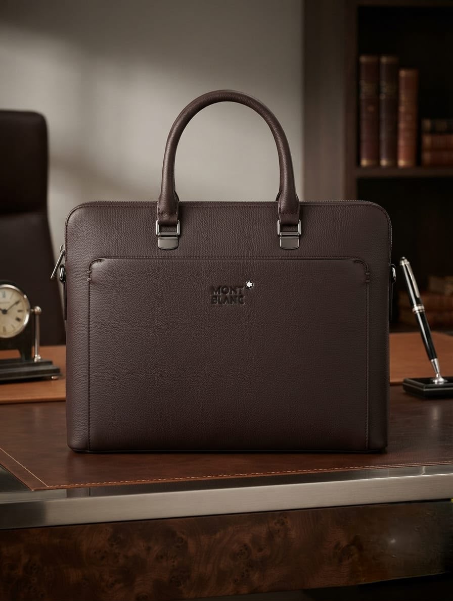 NOM MON Multy Colour Logo Print Premium Quality Imported Laptop Bag 991333