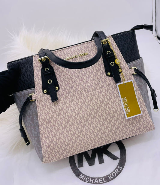 CIM MIC White Grey Black Colour ladies Tote Bag 988863