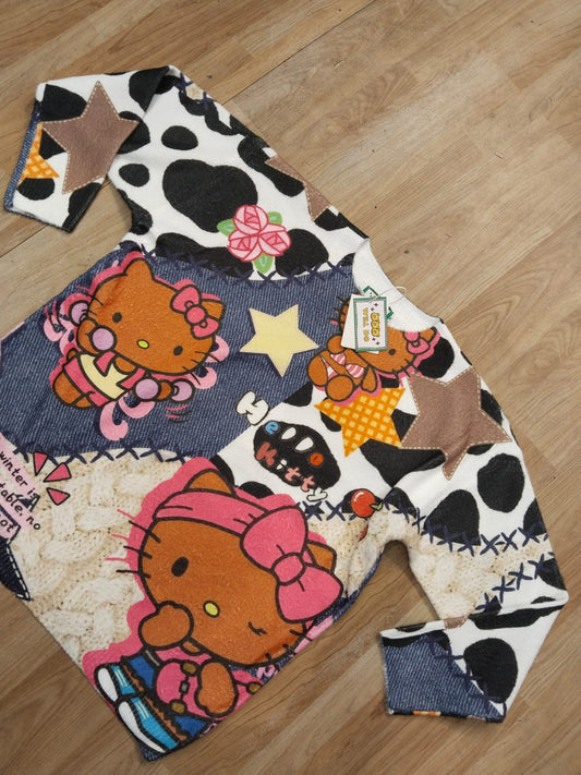 Important Sweater  Cat Anime print MJ202