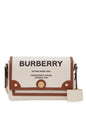 RUB BUR Brown Cream Colour Golden Buckle Premium Quality Canvas Crossbody Ladies Sling Bag BR999