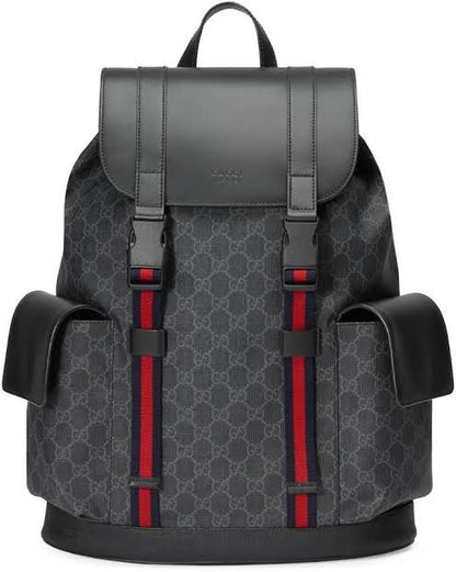 Cug Multi Colour Gg Print Unisex Backpack 43266