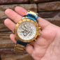 Lvb Gold Chain White Gold Dial Men Watch 901195