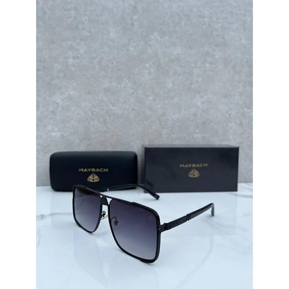 YAM Black Frame Black Shade Unisex Sunglass GZ1295 56 18-140