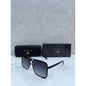 YAM Black Frame Black Shade Unisex Sunglass GZ1295 56 18-140