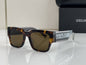 LOD Leopard Print Frame Brown Shade Unisex Sunglass 6094 52 20-145