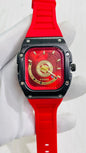 SOF Red Silicon Square Red Dial Men’s Watch 989823