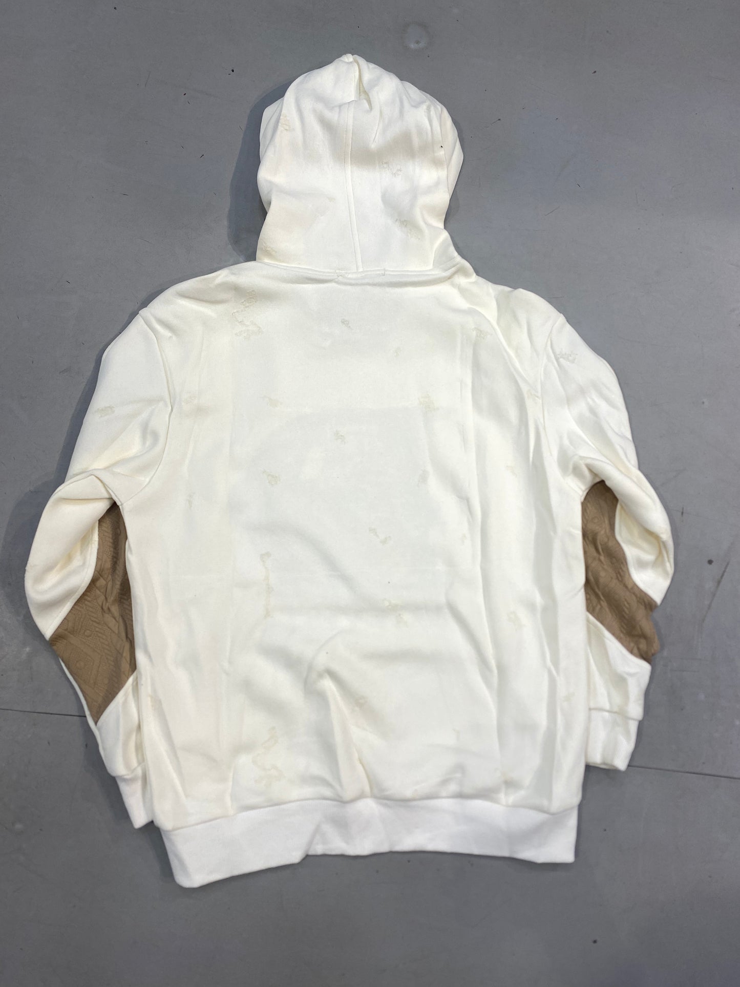 BAIL VISTA Imported Cream & Brown Colour With Panda Embroidery Premium Quality Hoodie R2610880