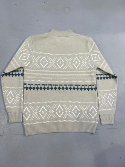 ATTILA KING Imported Cream Colour Premium  Quality Sweatshirt 3474