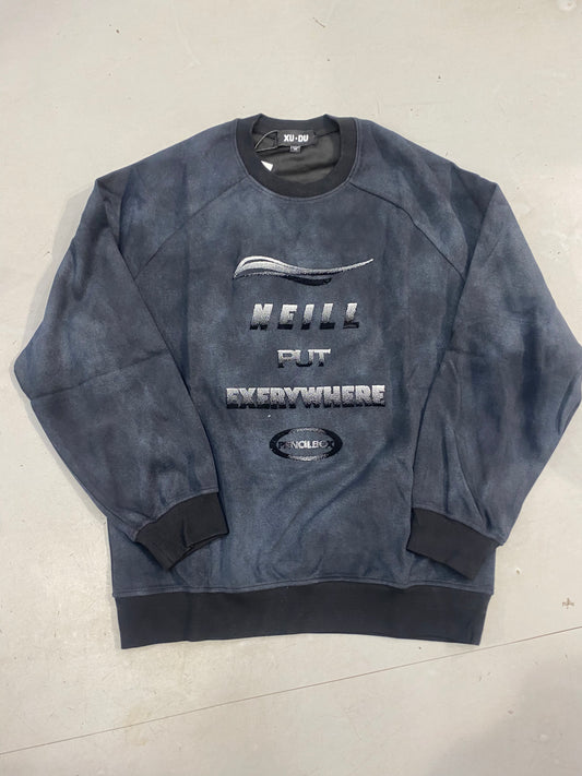 NEIL PUT EXERYWHERE Imported Black Colour Premium Quality Sweatshirt W8869