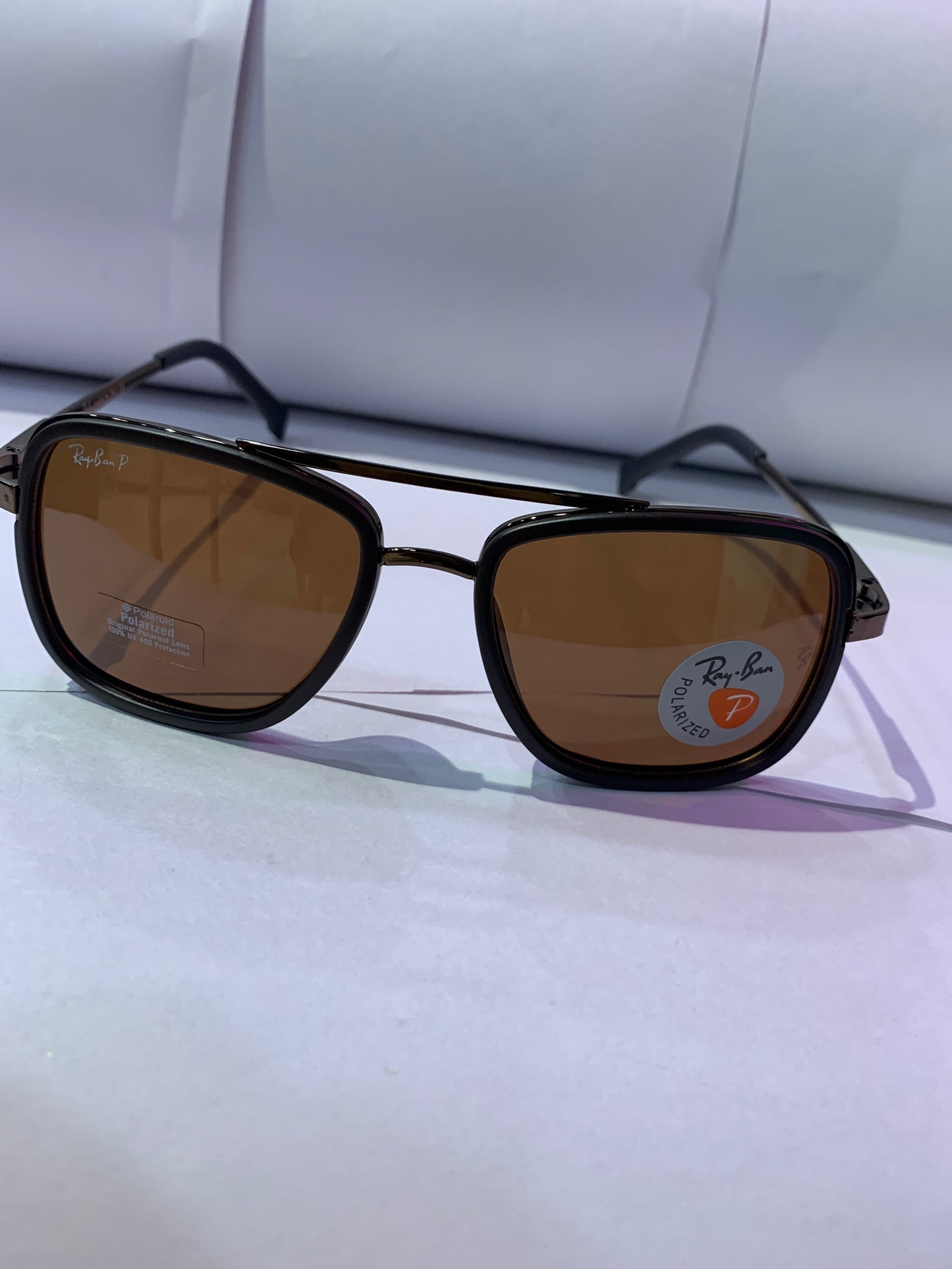 YAR Brown Frame Brown Shade Unisex Branded Sunglasses RB4613 56 17 135