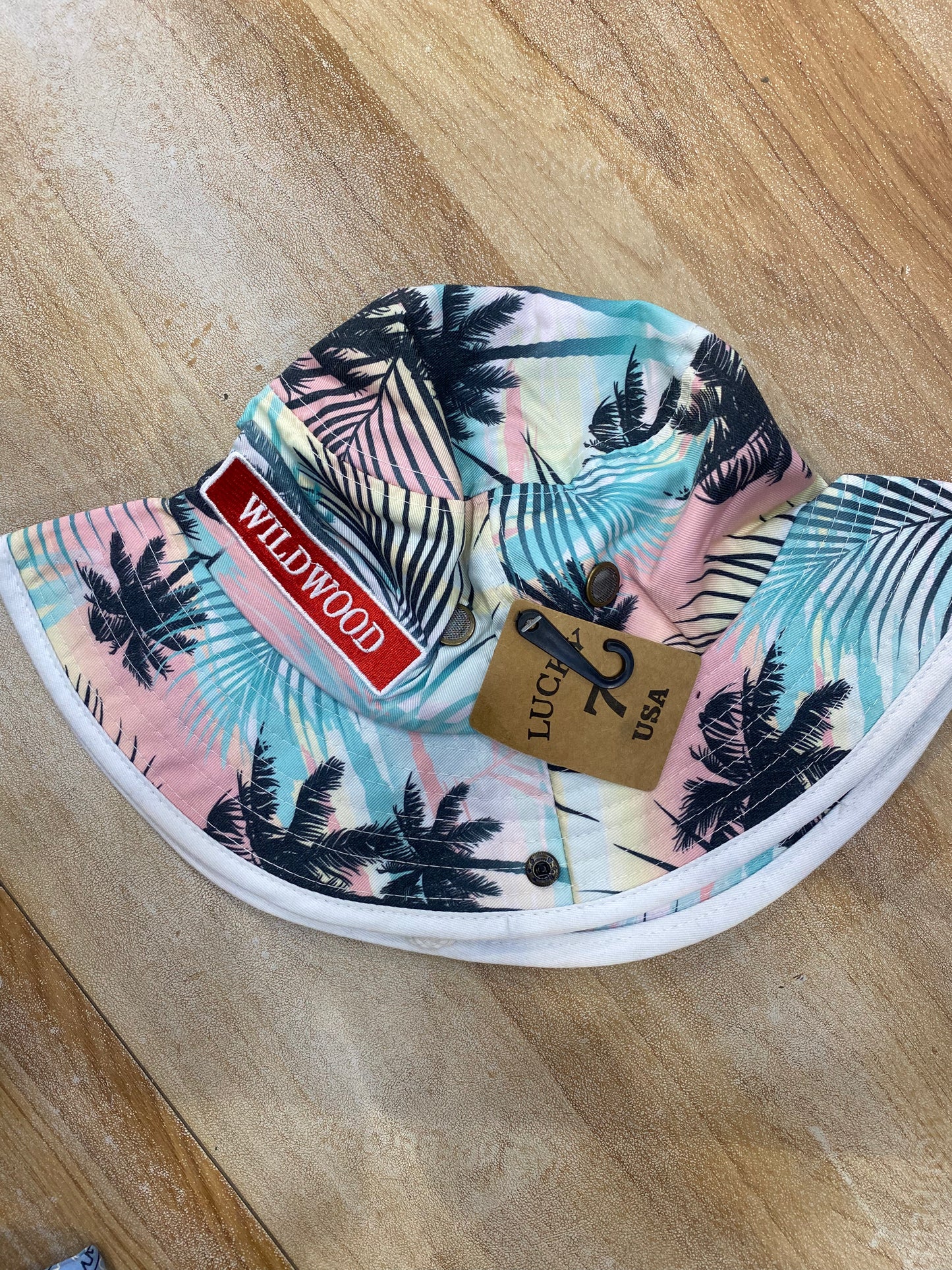 Lucky Multi Colour Floral Print Bucket Hat CAP 989018