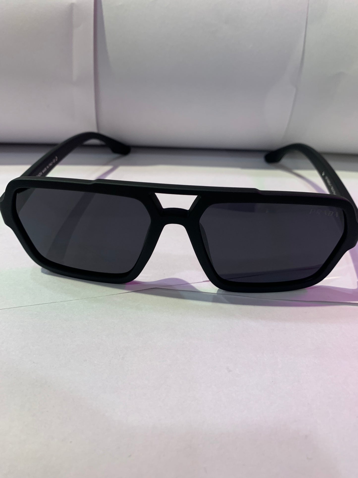 ARP Black Frame  Black Shade Unisex Sunglasses WT6902-1 56 18 140