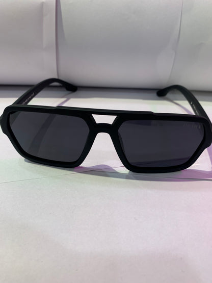 ARP Black Frame  Black Shade Unisex Sunglasses WT6902-1 56 18 140