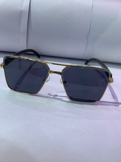 RAC Copper Brown Frame Black Shade Unisex Sunglasses CF58468 54 15 144 C4
