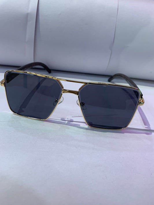 RAC Copper Brown Frame Black Shade Unisex Sunglasses CF58468 54 15 144 C4