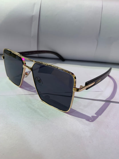RAC Copper Brown Frame Black Shade Unisex Sunglasses CF58468 54 15 144 C4