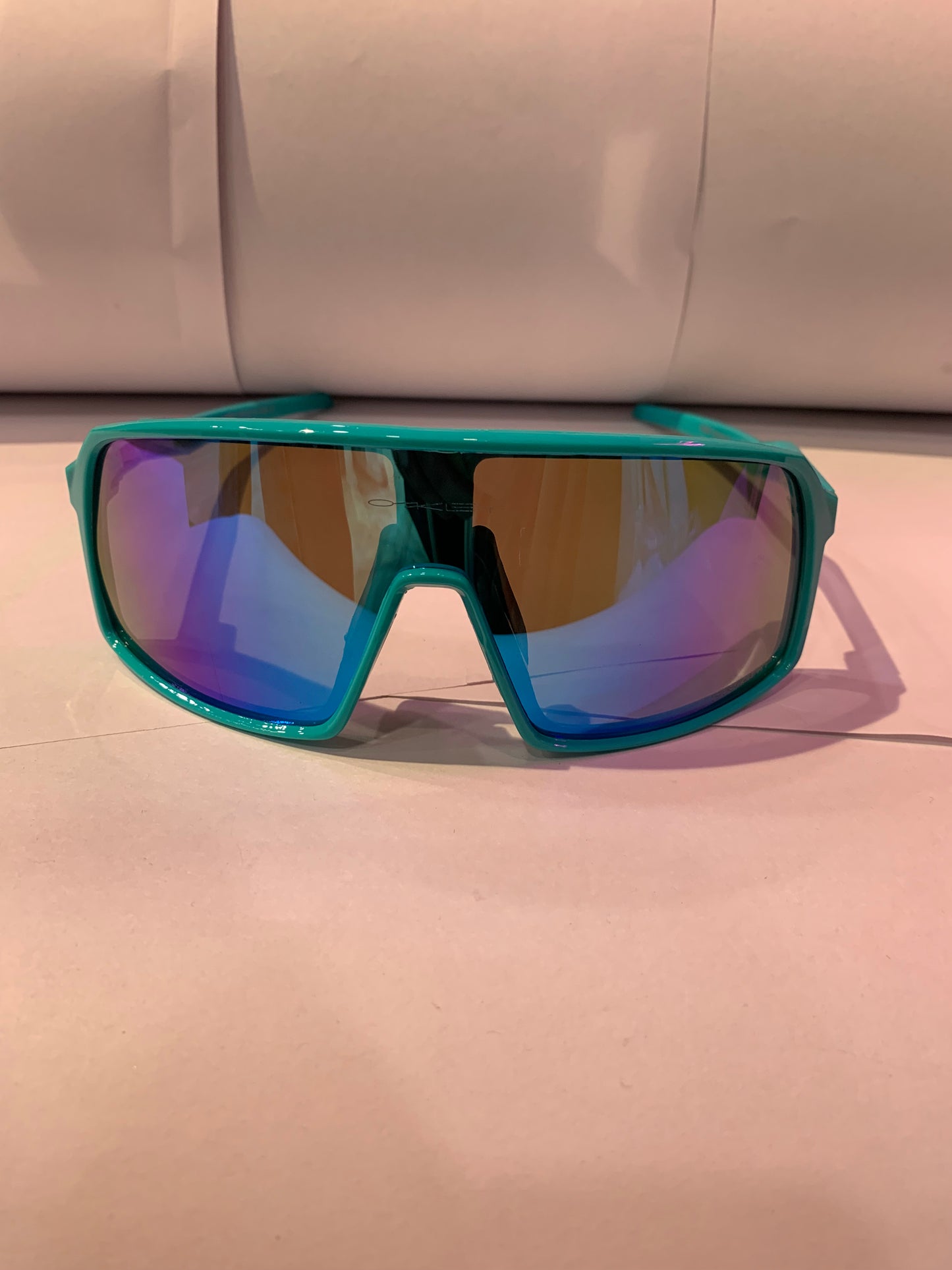 Kao Oak Green Frame Rainbow Shade Unisex Sunglass TO4927 60 18 140