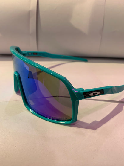 Kao Oak Green Frame Rainbow Shade Unisex Sunglass TO4927 60 18 140