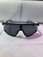 Kao Oak Black White Frame Black Shade Unisex Sunglass WT2958 54 17 140