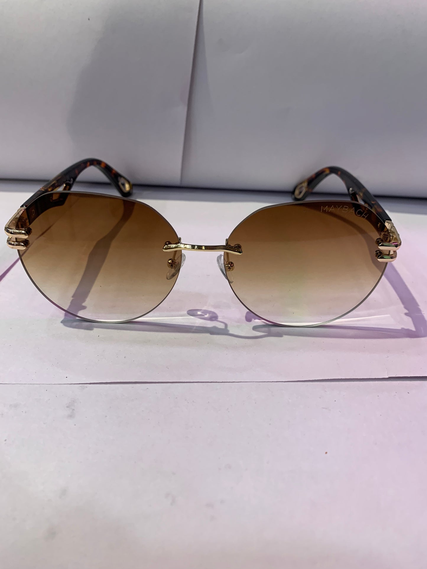 Yam Leopard Frame Brown Shade Unisex Sunglass Z38 66 16 143