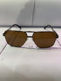 YAM Glossy Brown Frame Brown Shade Unisex Sunglass CF58437 62 15 145 C4