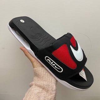 KIN NIK Black Red White Colour Men Flip Flop Slipper 105171837