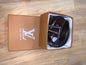 UOL Silver Buckle Brown Strap Imported Italian Leather Men’s Belts 988745